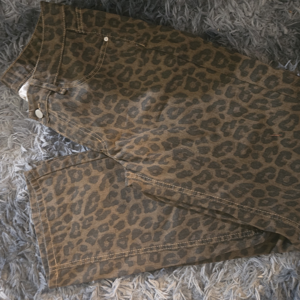 Leopard Print Pants